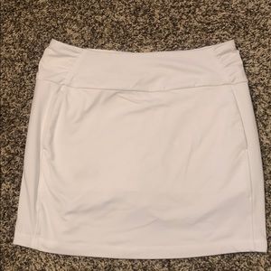 Under Armour white tennis skirt